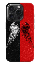 Wings iPhone 15 Pro Hard Case Back Cover by Casekaro