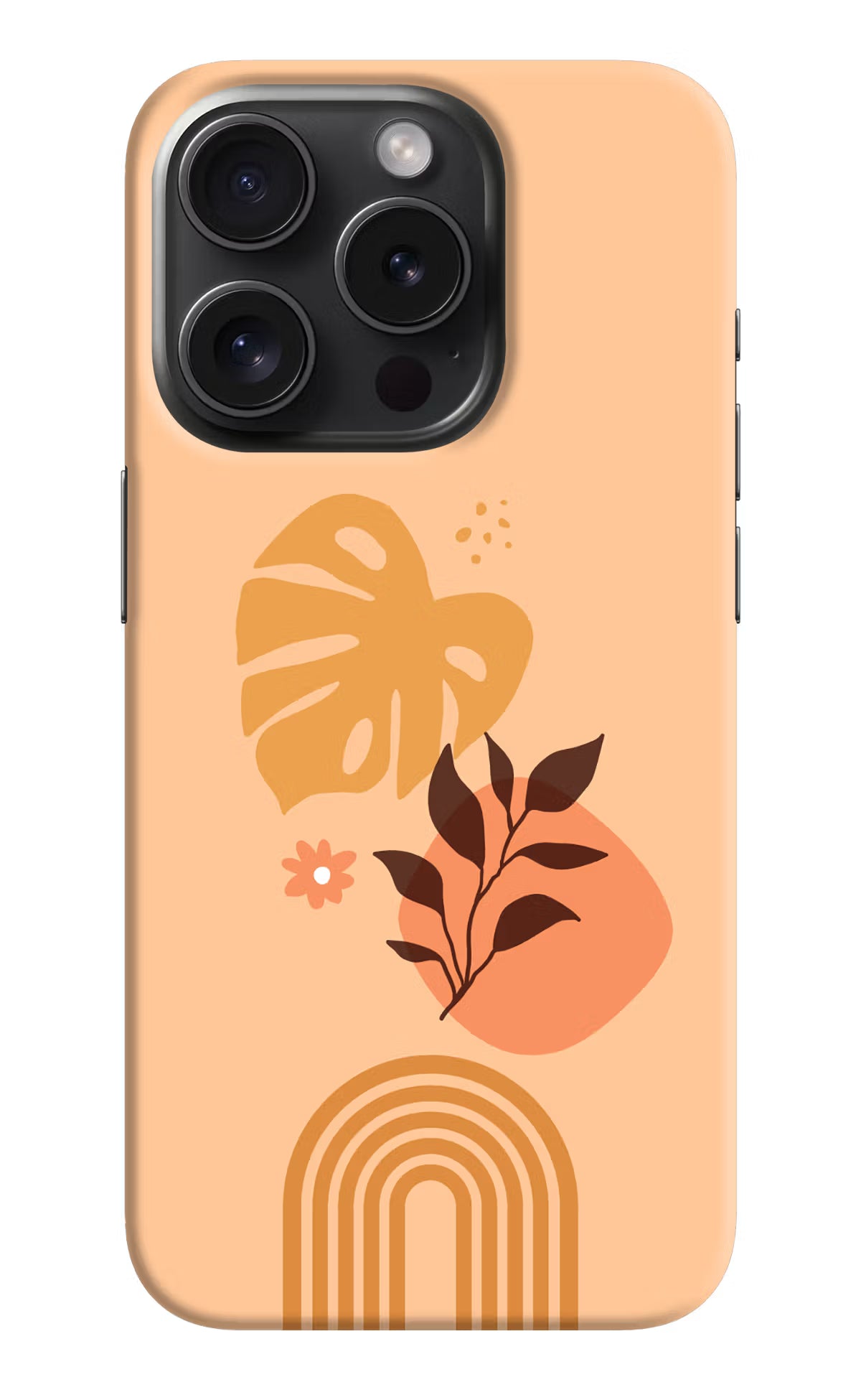 Bohemian Art iPhone 15 Pro Hard Case Back Cover by Casekaro