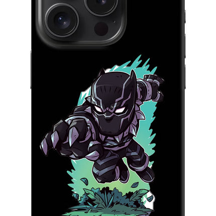 Black Panther iPhone 15 Pro Hard Case Back Cover by Casekaro