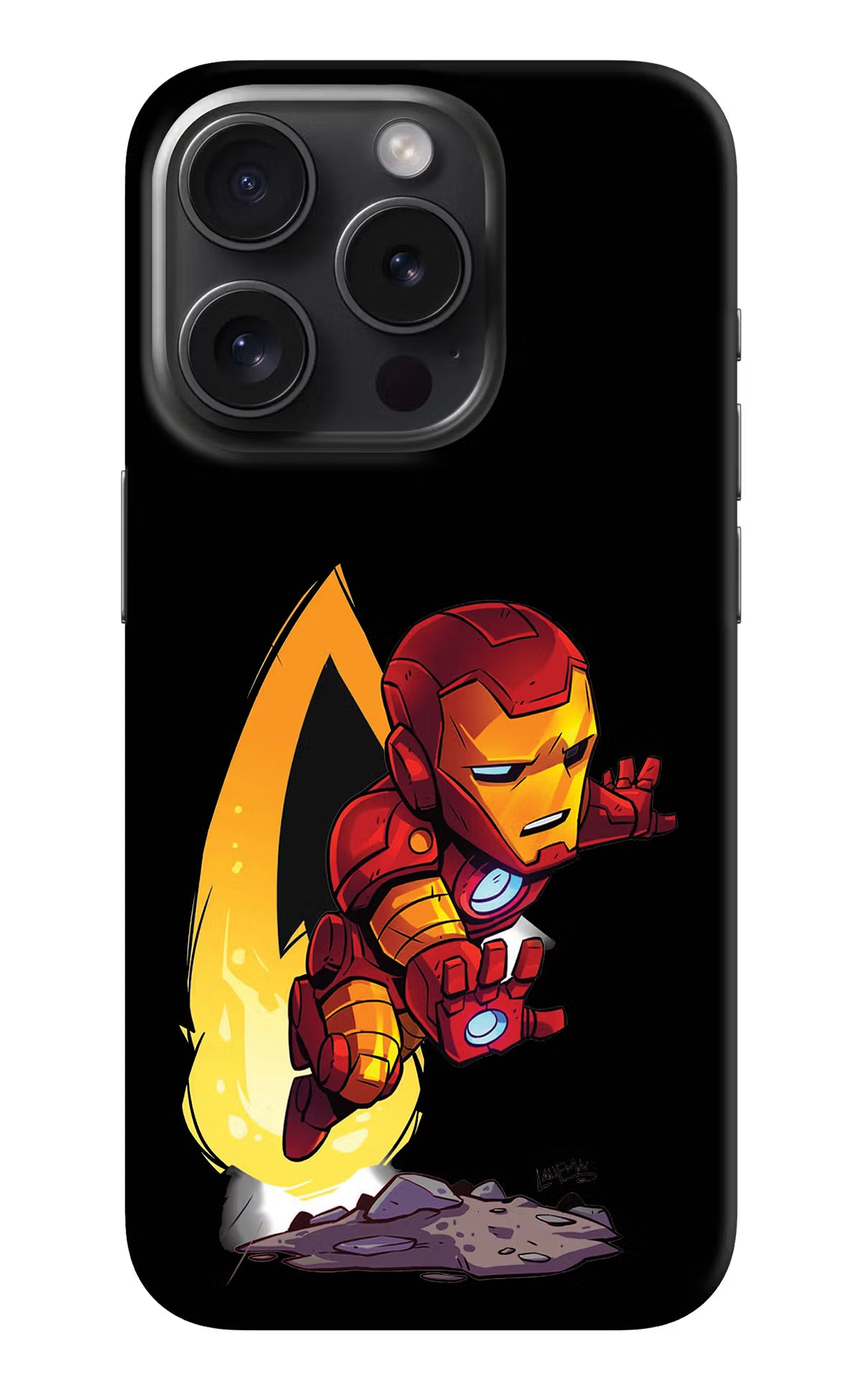 IronMan iPhone 15 Pro Hard Case Back Cover by Casekaro