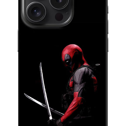 Deadpool iPhone 15 Pro Hard Case Back Cover by Casekaro