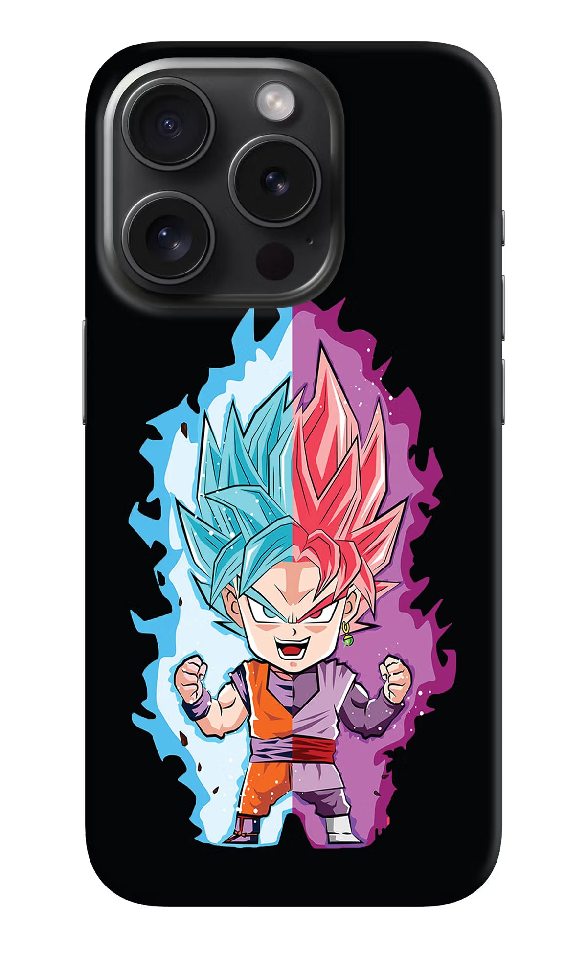 Chota Goku iPhone 15 Pro Hard Case Back Cover by Casekaro