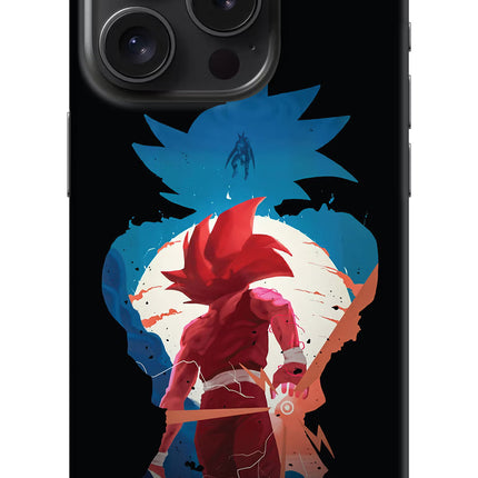 Goku iPhone 15 Pro Hard Case Back Cover by Casekaro
