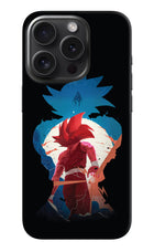 Goku iPhone 15 Pro Hard Case Back Cover by Casekaro