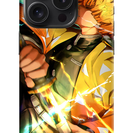 Demon Slayer iPhone 15 Pro Hard Case Back Cover by Casekaro