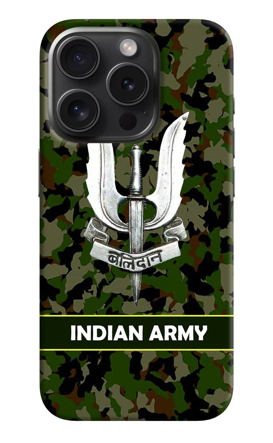 Balidan Indian Logo iPhone 15 Pro Hard Case Back Cover by Casekaro