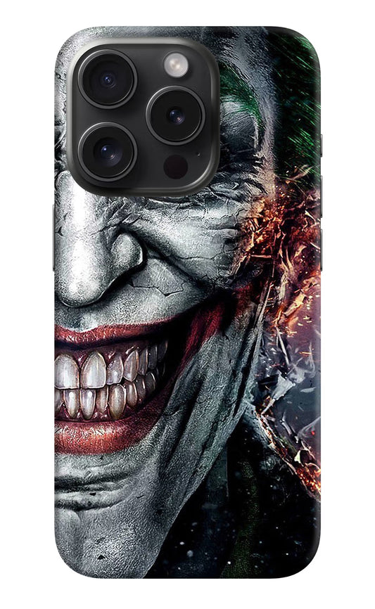 Joker Cam iPhone 15 Pro Hard Case Back Cover by Casekaro