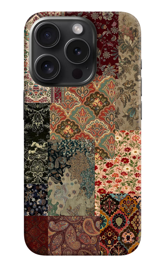 Desi Print iPhone 15 Pro Hard Case Back Cover by Casekaro