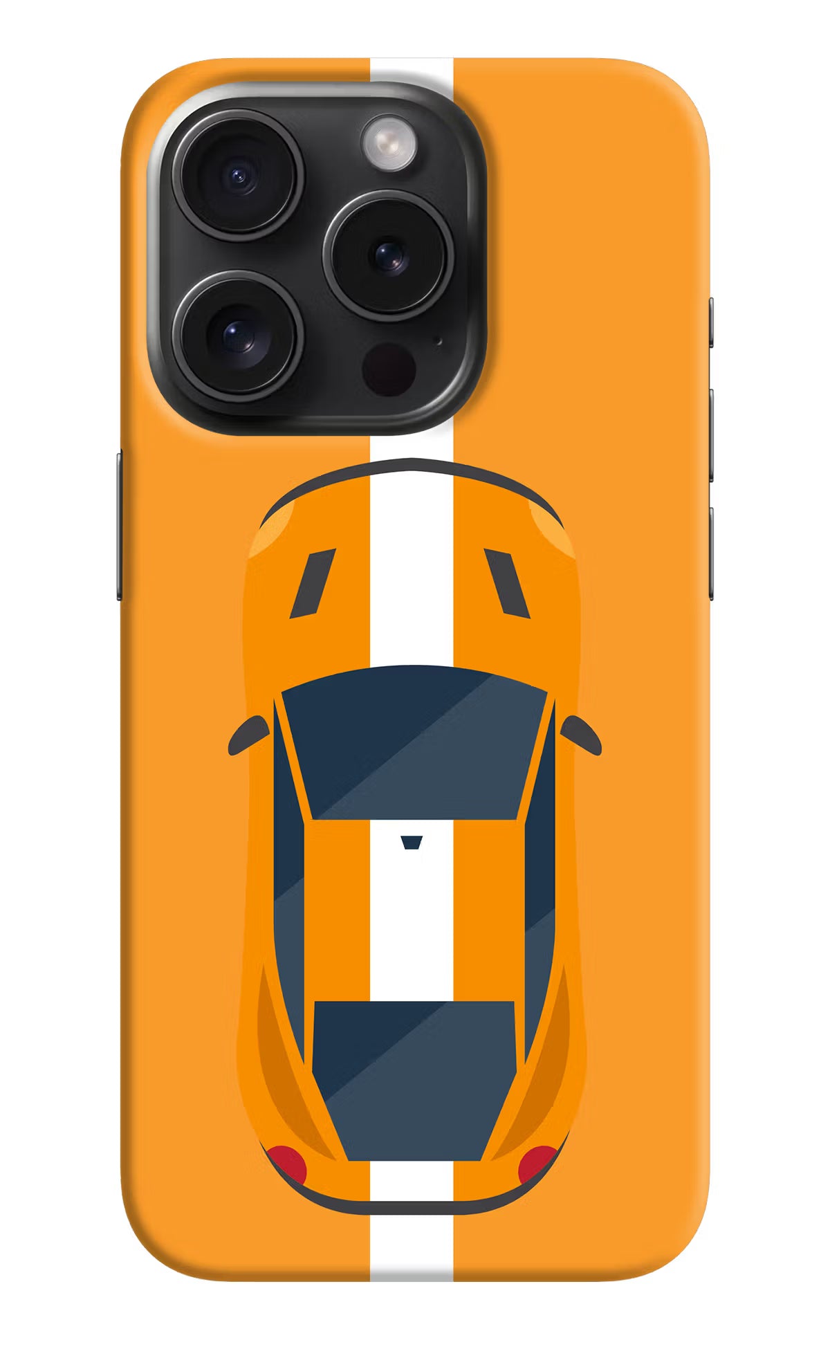 Highway Pursuit iPhone 15 Pro Hard Case Back Cover by Casekaro