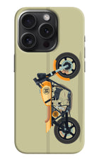 Vertical Speedster iPhone 15 Pro Hard Case Back Cover by Casekaro