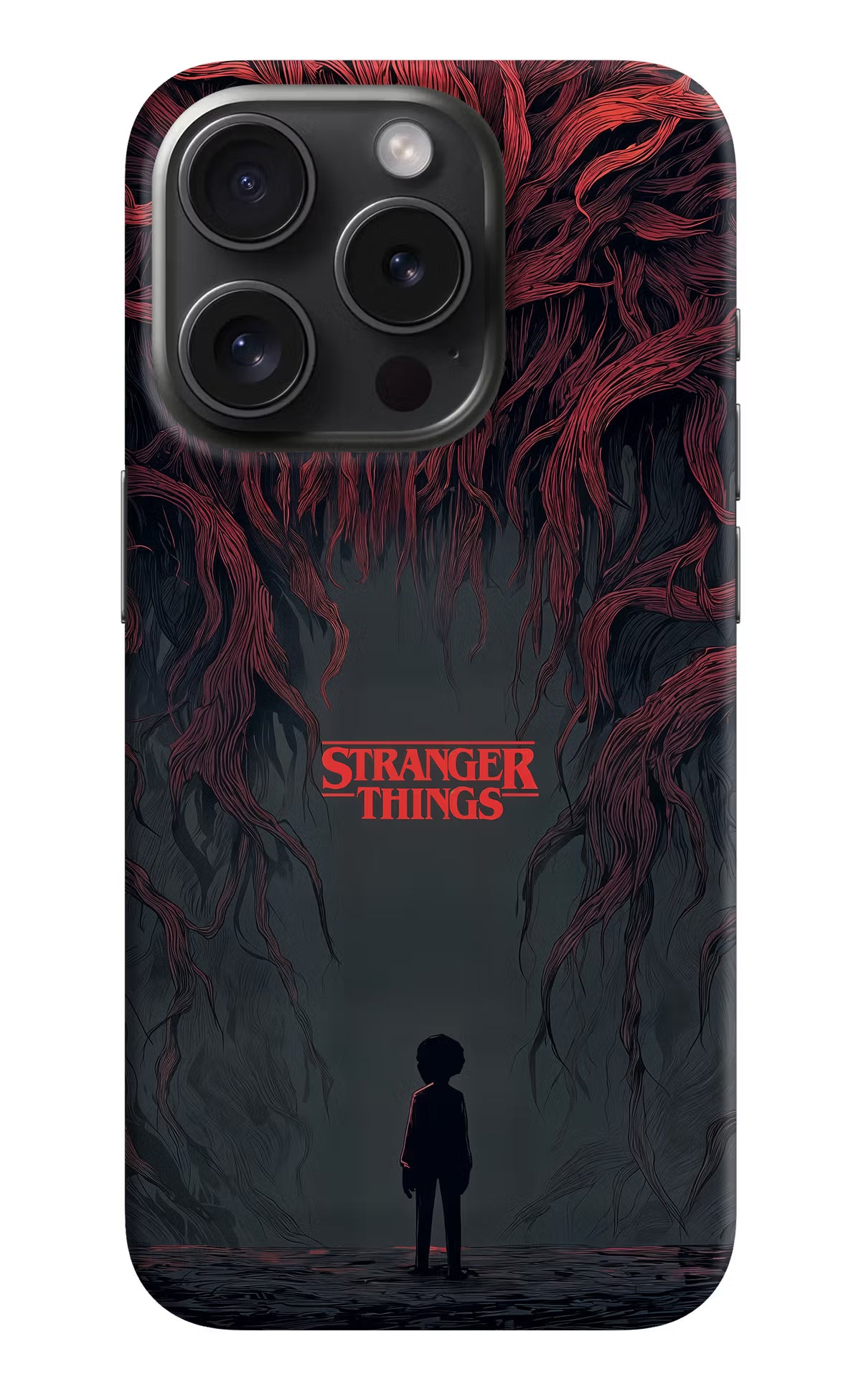 Ordinary Things Dark Side iPhone 15 Pro Hard Case Back Cover by Casekaro