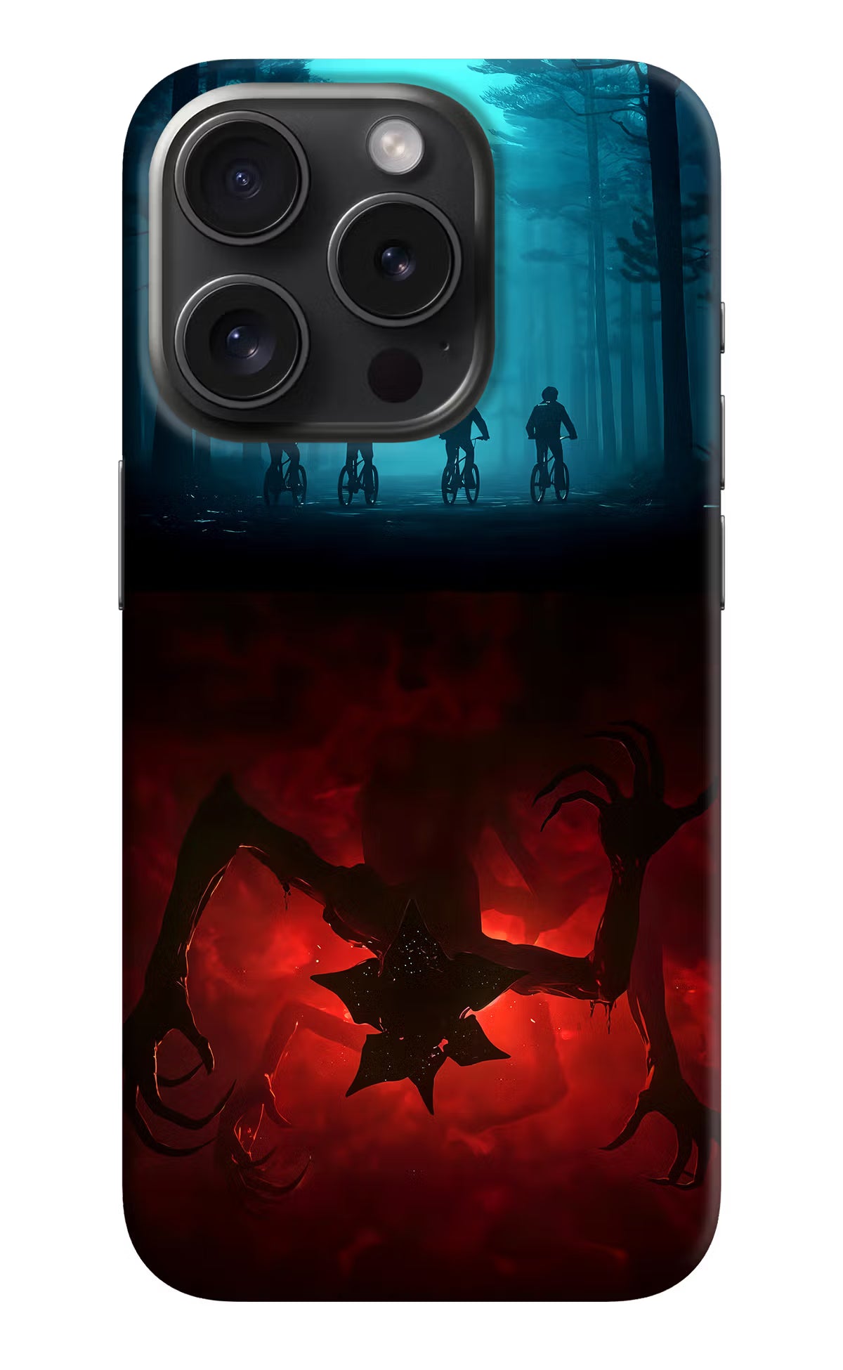 Ordinary Things Downside Up iPhone 15 Pro Hard Case Back Cover by Casekaro