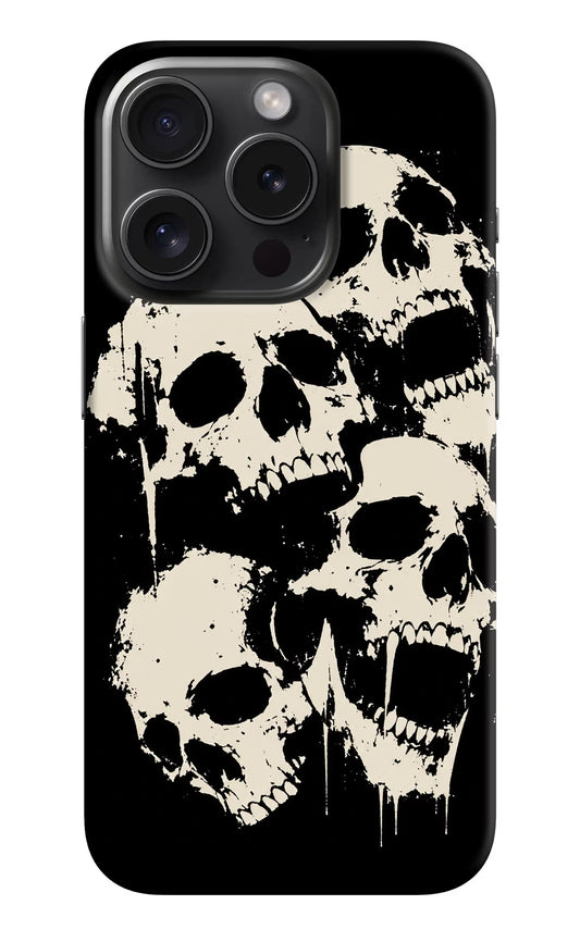Dead Stack iPhone 15 Pro Hard Case Back Cover by Casekaro
