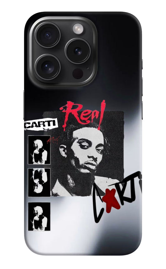 Playboi Carti iPhone 15 Pro Hard Case Back Cover by Casekaro