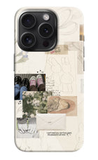 Soft Aesthetic iPhone 15 Pro Hard Case Back Cover by Casekaro