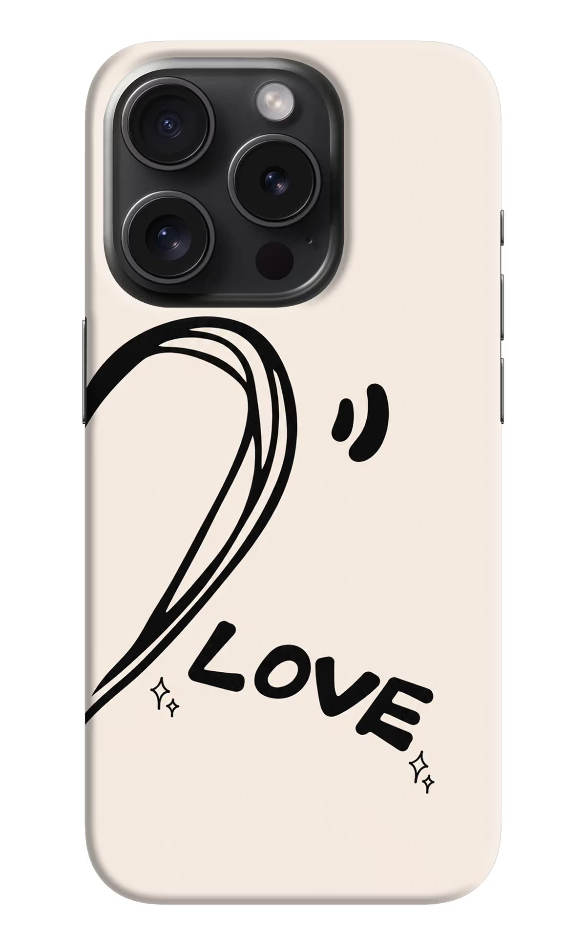 Soul Line iPhone 15 Pro Back Cover