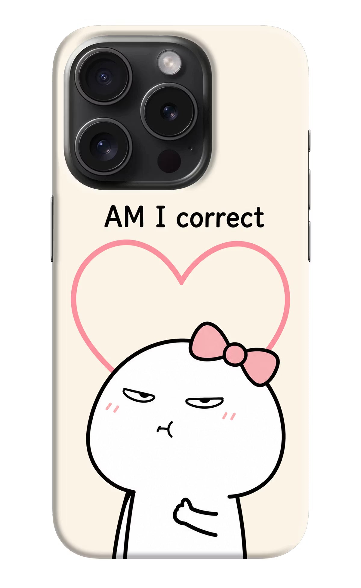 Always Right iPhone 15 Pro Back Cover