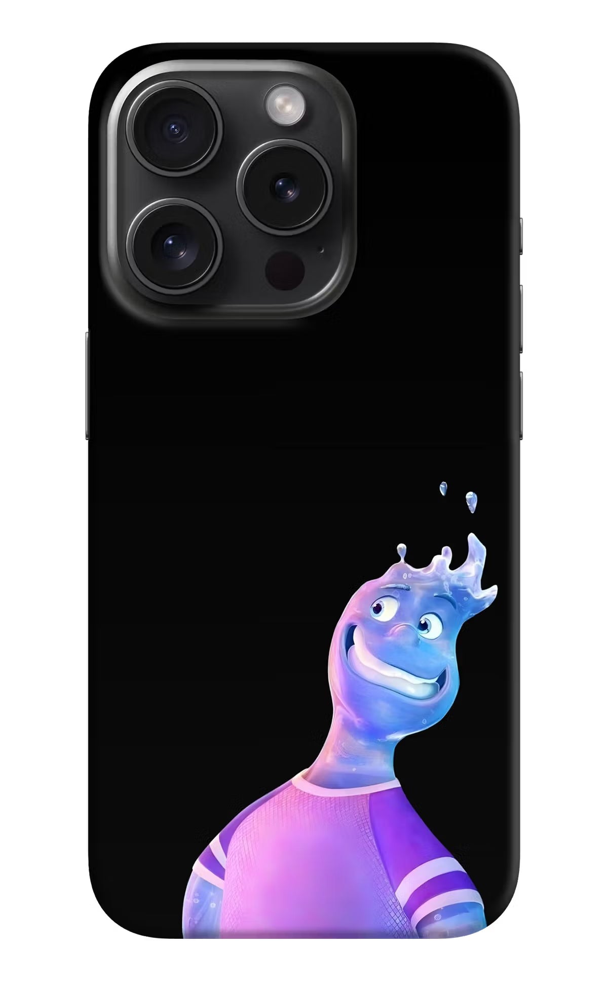 Wade Wave iPhone 15 Pro Hard Case Back Cover by Casekaro