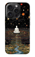 Space Monk iPhone 15 Pro Back Cover