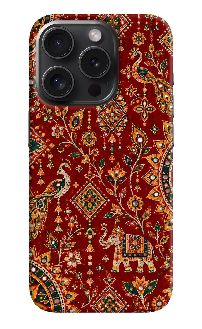 Laal Riwaaz iPhone 15 Pro Hard Case Back Cover by Casekaro