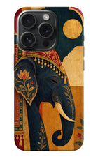 Royal Elephant iPhone 15 Pro Hard Case Back Cover by Casekaro