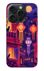 Lantern Lane iPhone 15 Pro Hard Case Back Cover by Casekaro