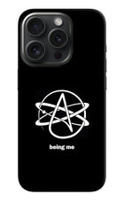 Atheist Symbol iPhone 15 Pro Hard Case Back Cover by Casekaro
