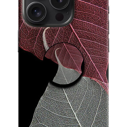 Leaf Pattern iPhone 15 Pro Pop Case by Casekaro