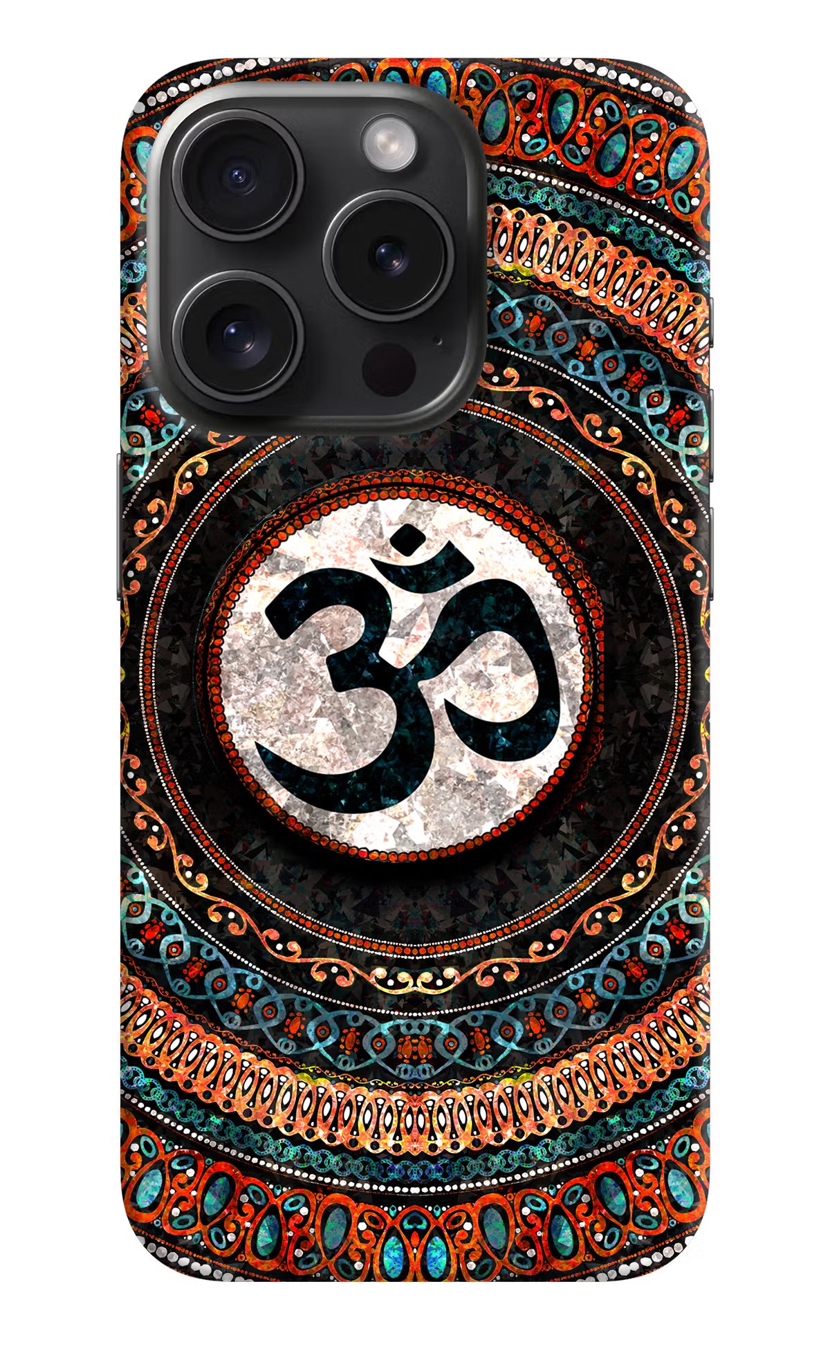 Om Culture iPhone 15 Pro Pop Case by Casekaro