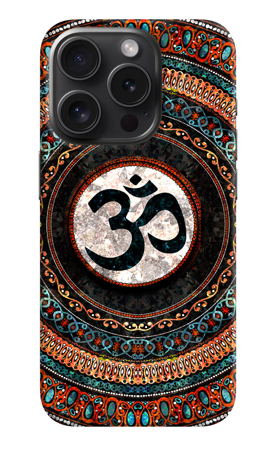 Om Culture iPhone 15 Pro Pop Case, Hard case