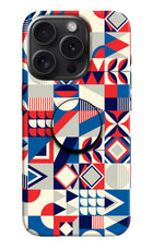 Colorful Pattern iPhone 15 Pro Pop Case by Casekaro