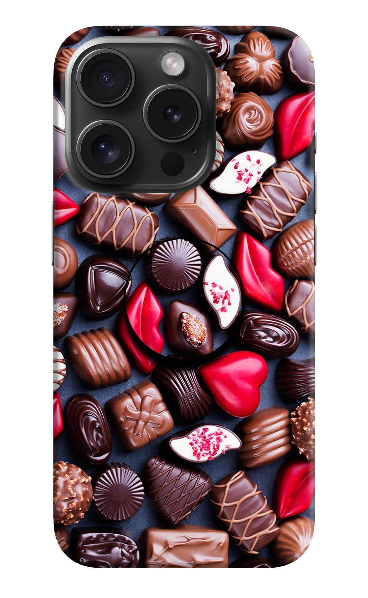 Chocolates iPhone 15 Pro Pop Case by Casekaro