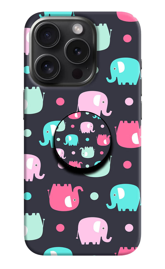 Baby Elephants iPhone 15 Pro Pop Case by Casekaro