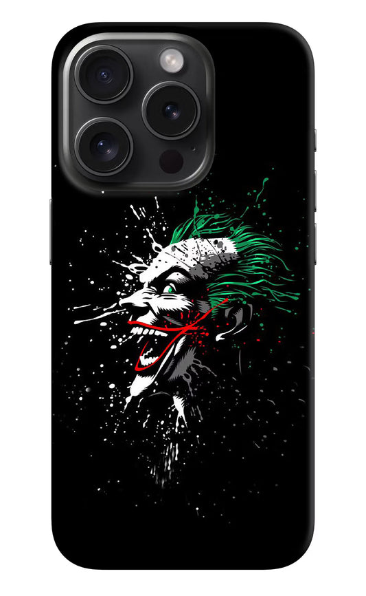 Joker iPhone 15 Pro Max Hard Case Back Cover by Casekaro