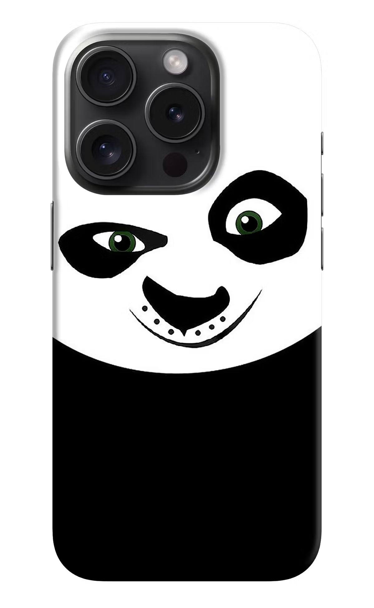Panda iPhone 15 Pro Max Hard Case Back Cover by Casekaro