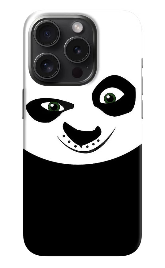 Panda iPhone 15 Pro Max Hard Case Back Cover by Casekaro