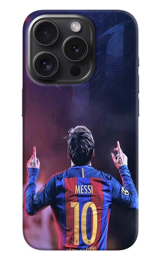 Messi iPhone 15 Pro Max Hard Case Back Cover by Casekaro