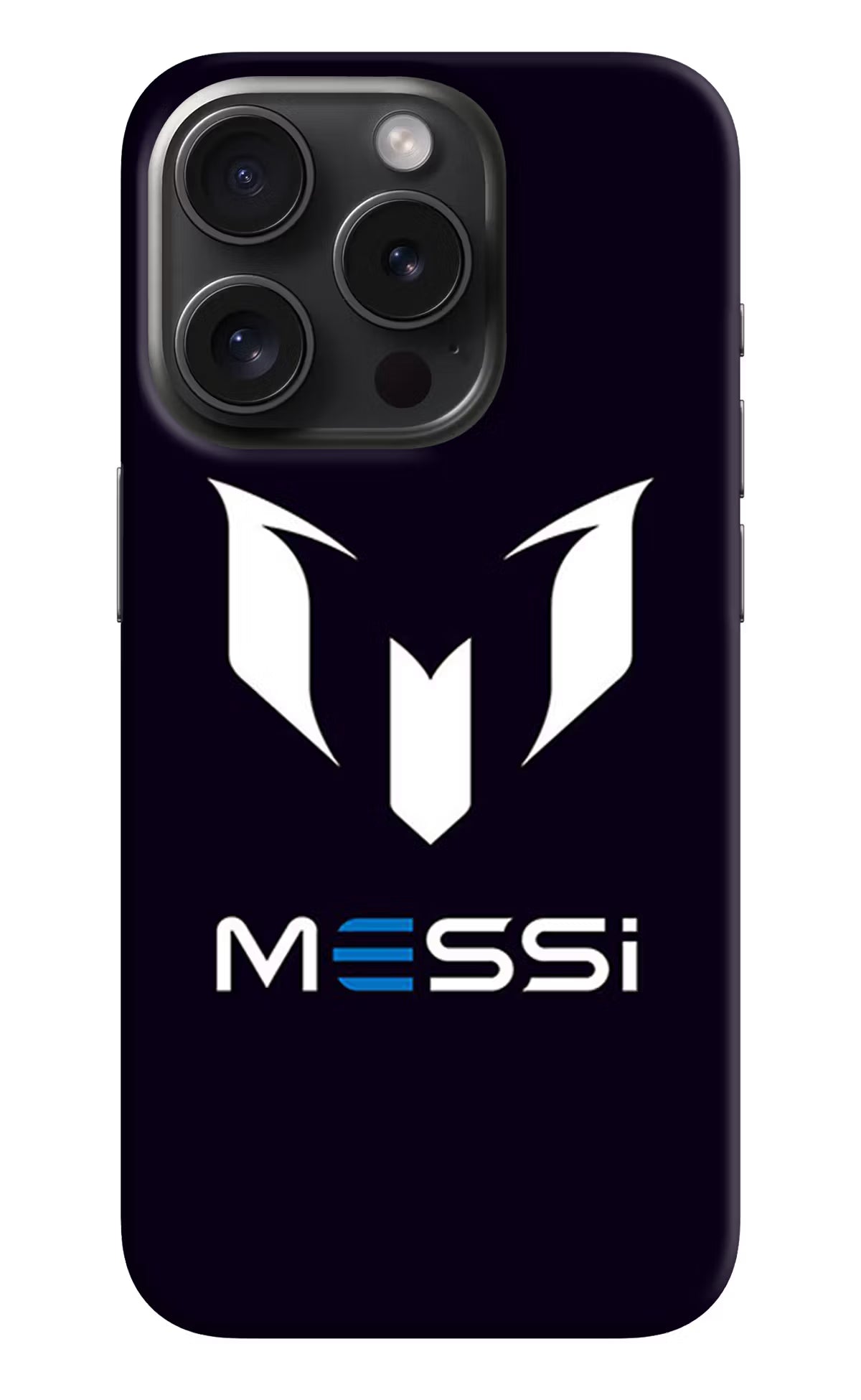 Messi Logo iPhone 15 Pro Max Hard Case Back Cover by Casekaro