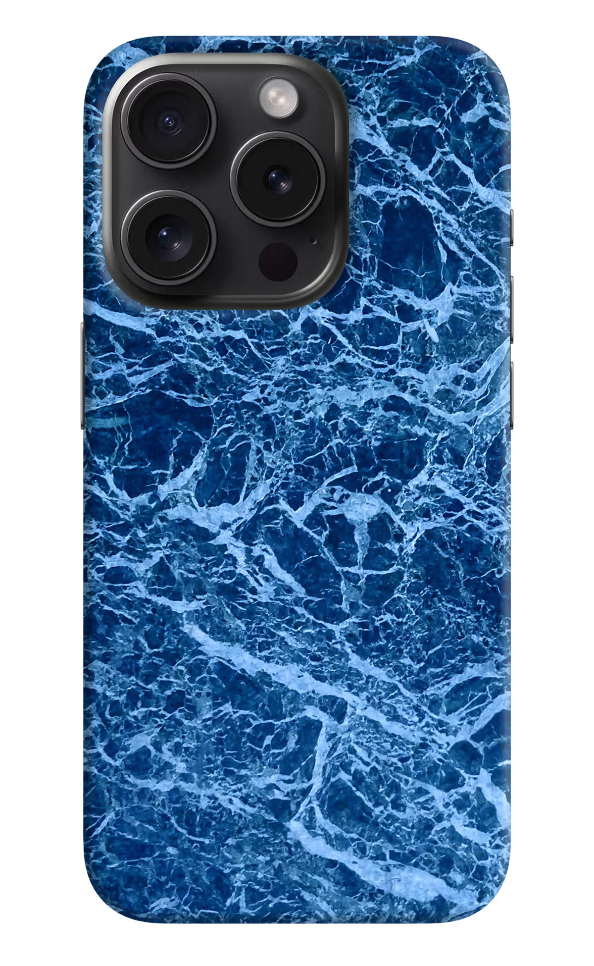 Blue Marble iPhone 15 Pro Max Hard Case Back Cover by Casekaro