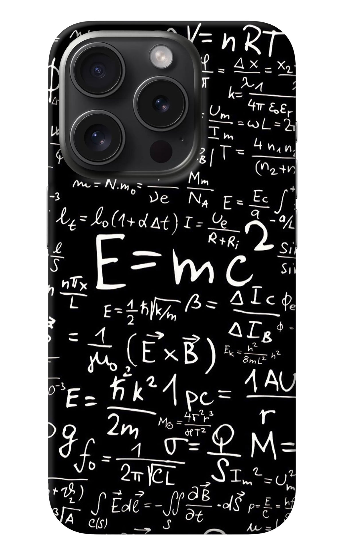 Physics Albert Einstein Formula iPhone 15 Pro Max Back Cover