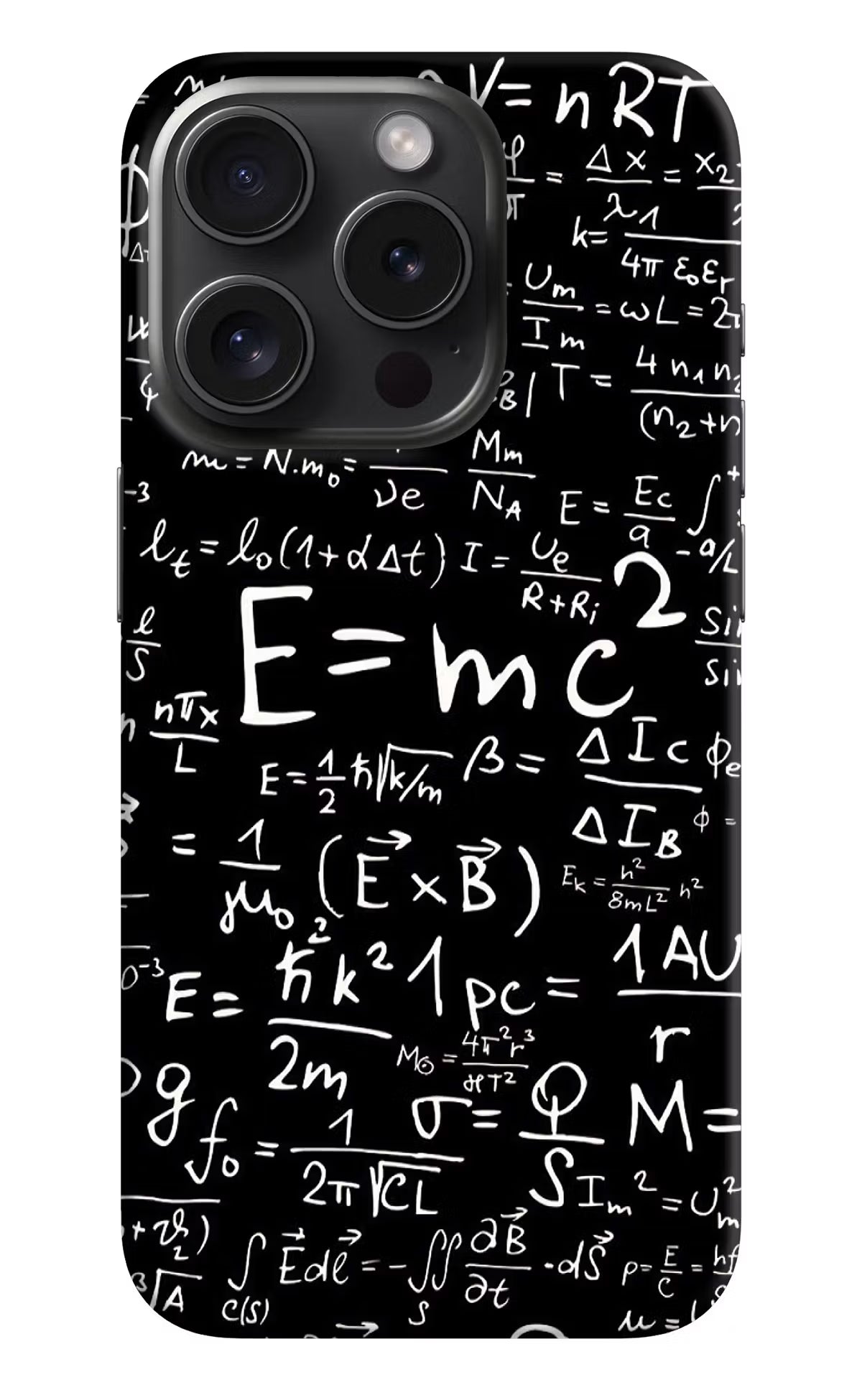 Physics Formula iPhone 15 Pro Max Hard Case Back Cover by Casekaro