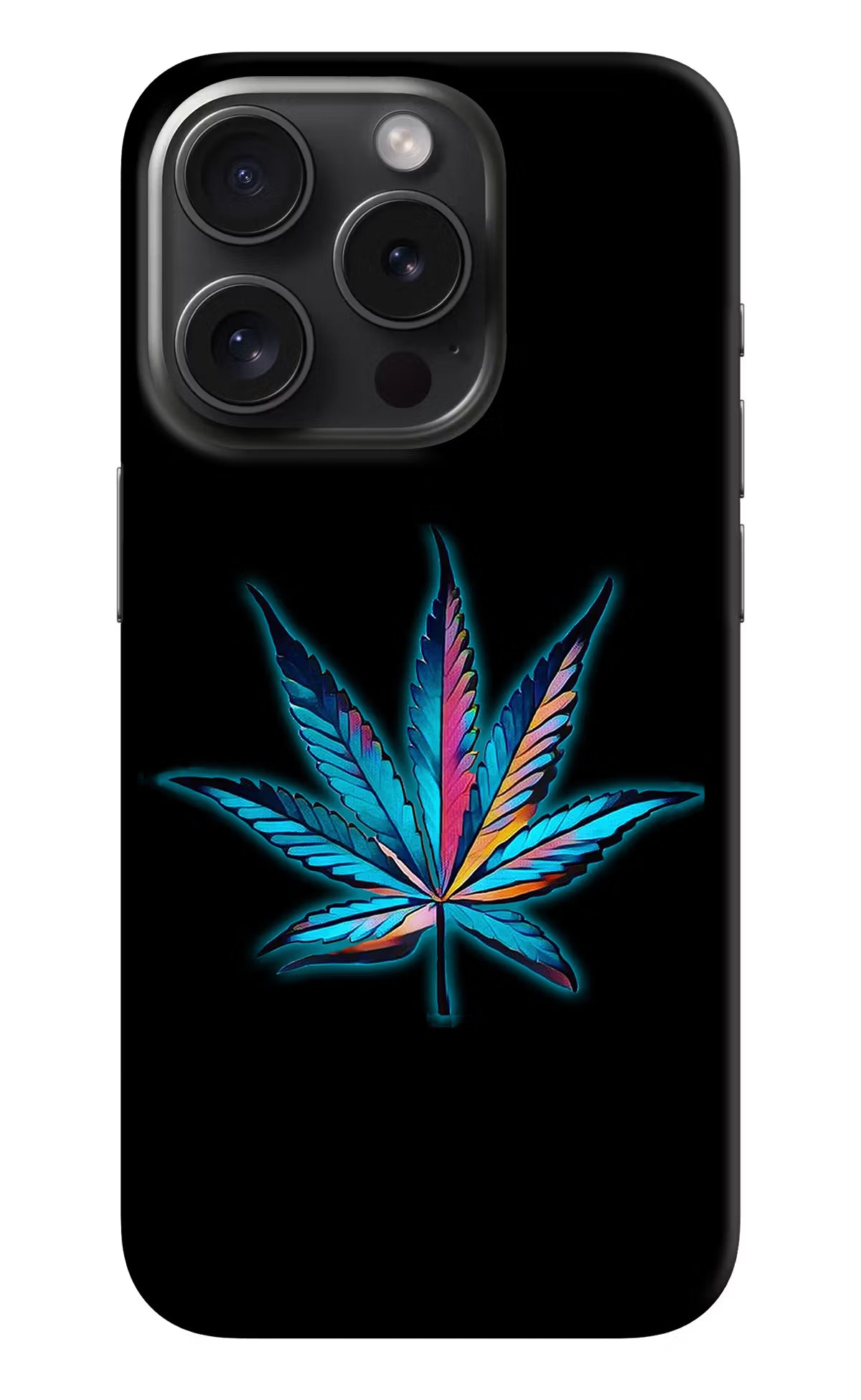 Weed iPhone 15 Pro Max Hard Case Back Cover by Casekaro