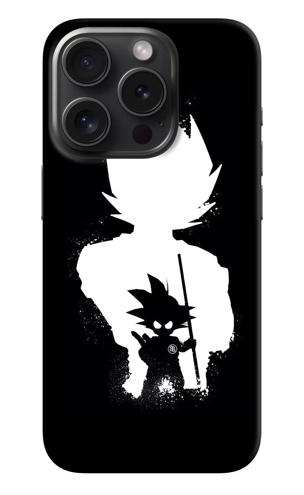 Goku Shadow iPhone 15 Pro Max Hard Case Back Cover by Casekaro