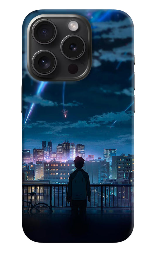 Anime iPhone 15 Pro Max Hard Case Back Cover by Casekaro