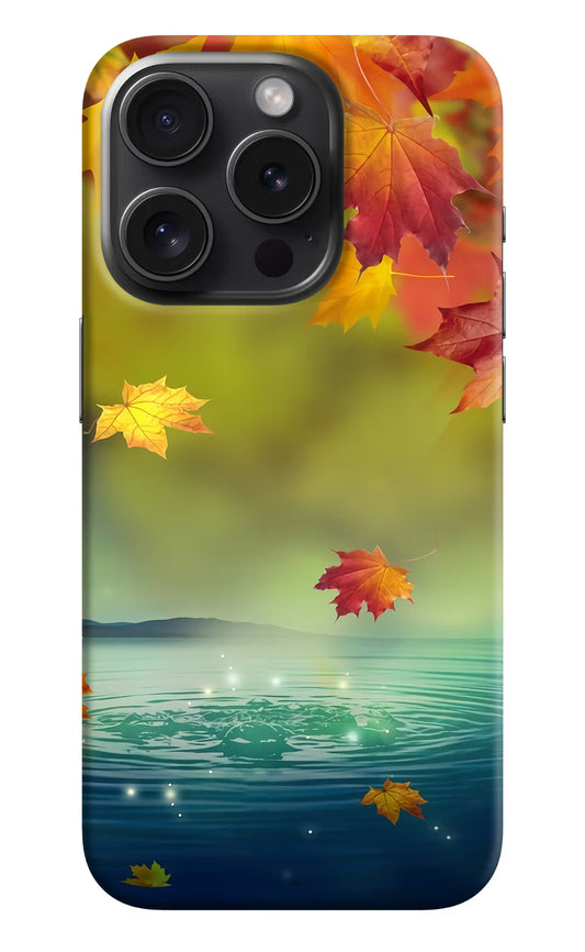 Flowers iPhone 15 Pro Max Hard Case Back Cover by Casekaro