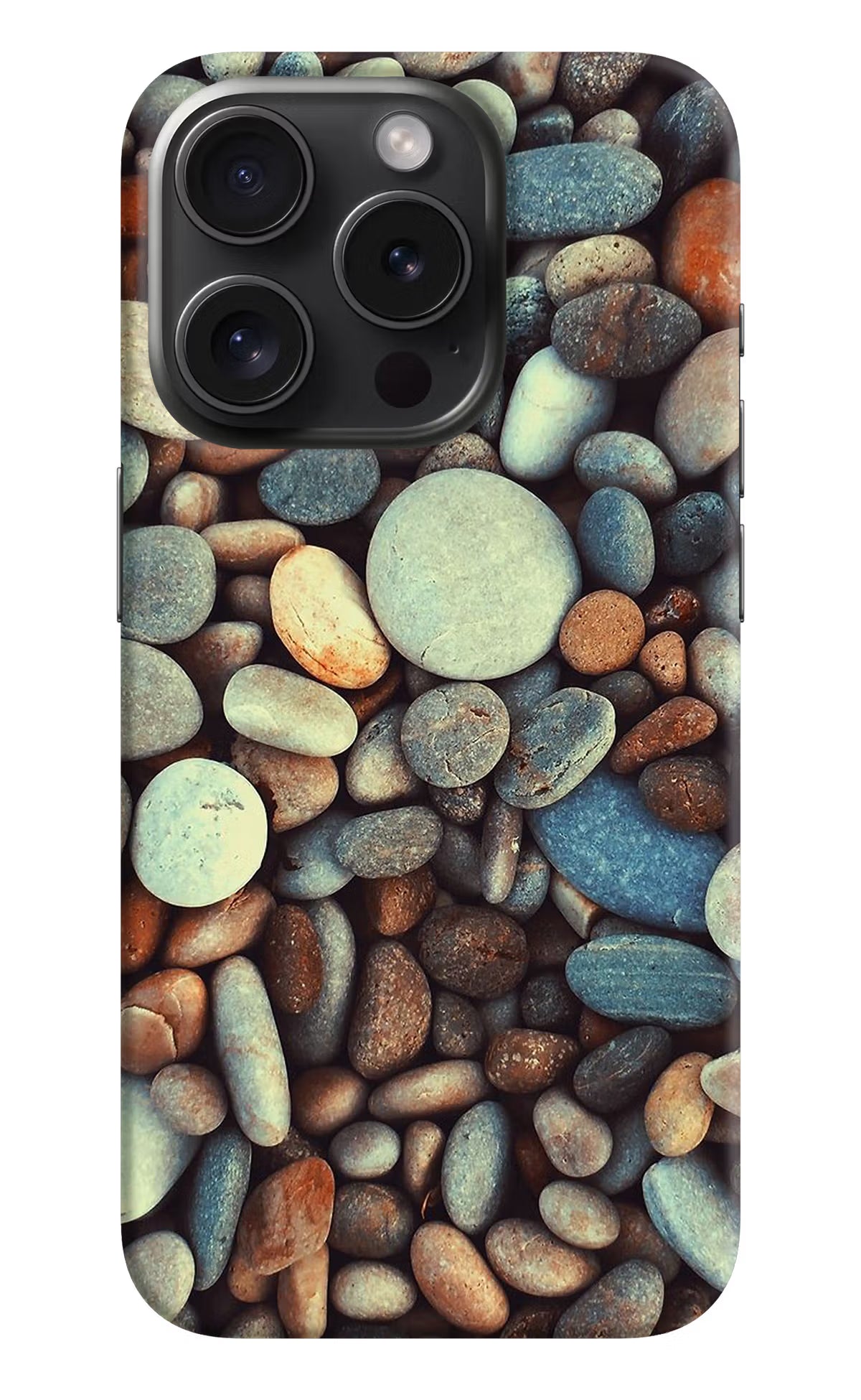 Pebble iPhone 15 Pro Max Hard Case Back Cover by Casekaro