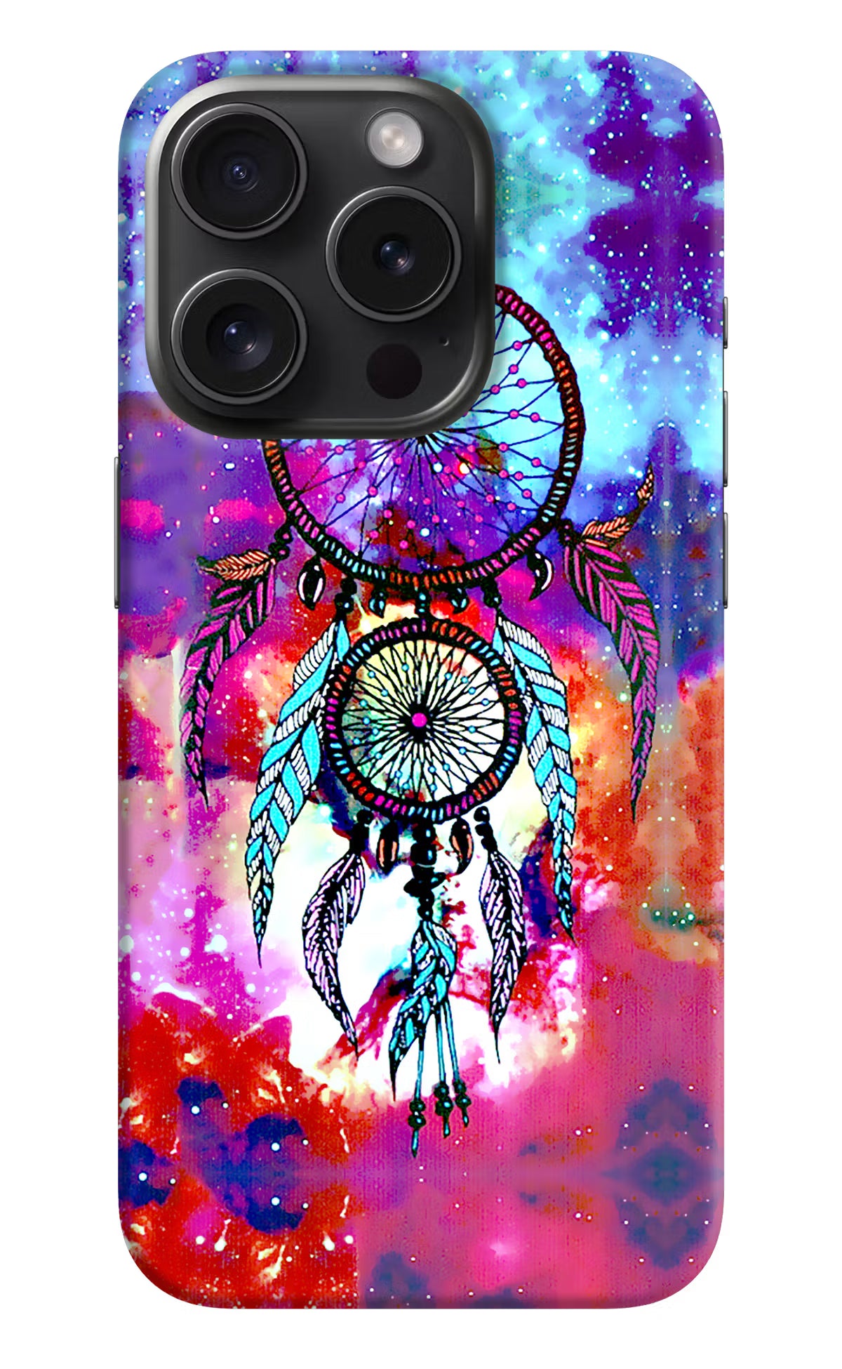 Dream Catcher Abstract iPhone 15 Pro Max Hard Case Back Cover by Casekaro