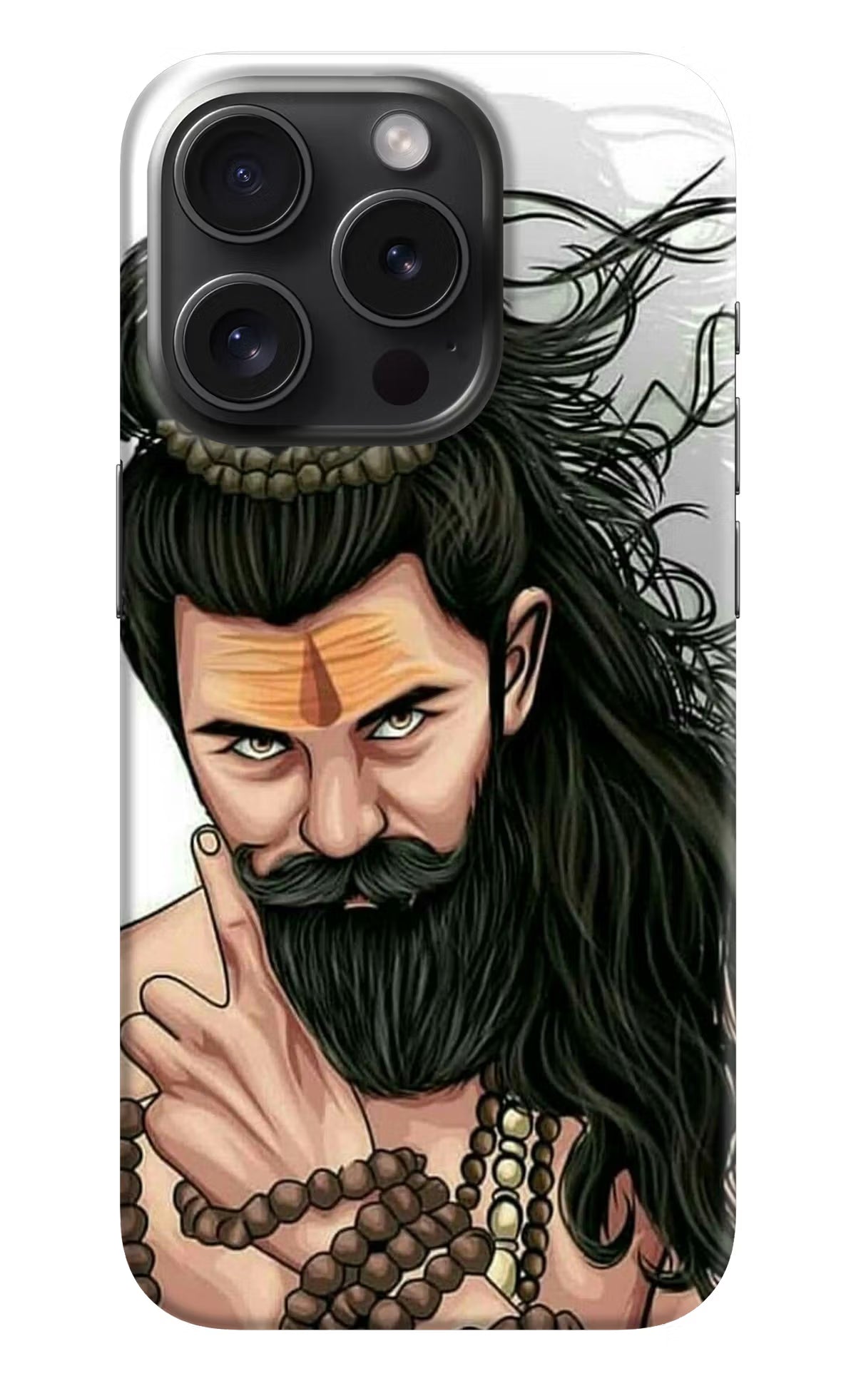 Mahadev iPhone 15 Pro Max Hard Case Back Cover by Casekaro