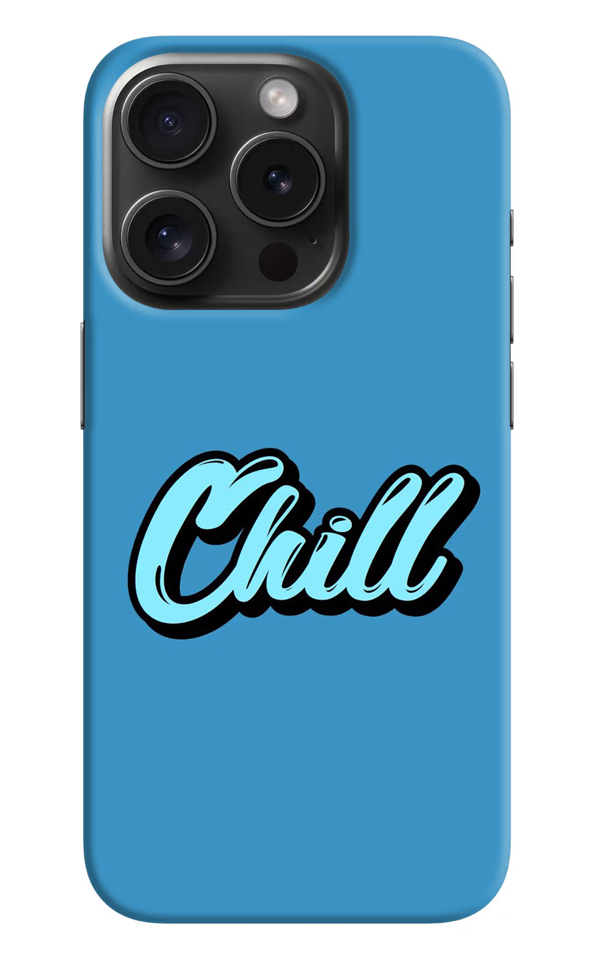 Chill iPhone 15 Pro Max Hard Case Back Cover by Casekaro