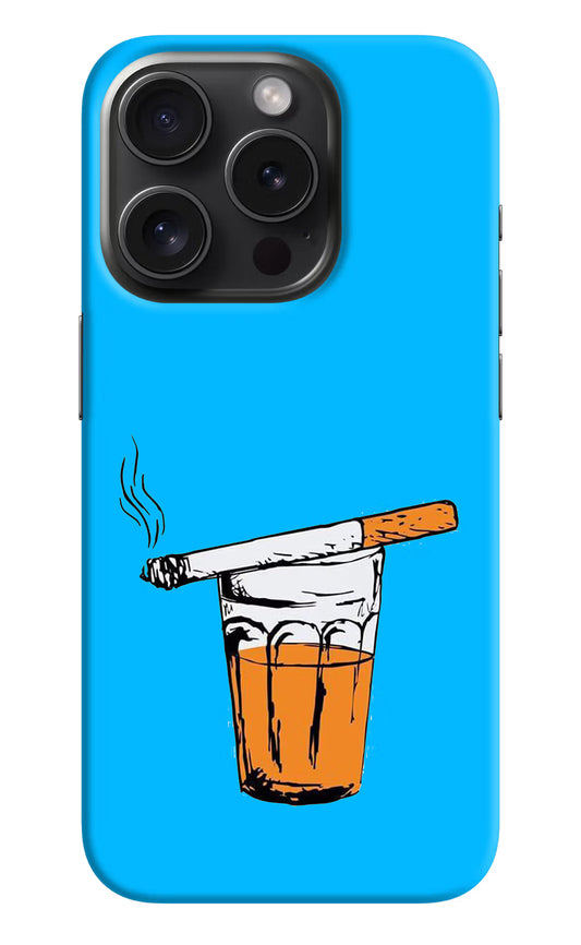 Chai Sutta iPhone 15 Pro Max Hard Case Back Cover by Casekaro